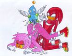  amy_rose chao knuckles_the_echidna sonic_team tagme 