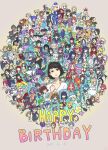  6+girls absurdres ace_attorney adventure_time animal_ears annotation_request black_hair black_necktie blonde_hair blue_hair brown_hair camilla_(fire_emblem) cammy_white celty_sturluson character_request closed_eyes collared_shirt copyright_request cowboy_hat danganronpa_(series) dog durarara!! eye_mask eyemask eyepatch flame_princess forehead_jewel fukawa_toko gazelle_(kingsman) genocider_shou glasses green_hair grey_hair hair_between_eyes hair_ornament hair_over_one_eye happy_birthday hat helmet highres hit-girl holding holding_pom_poms holding_scissors holding_umbrella kick-ass kingsman:_the_secret_service motorcycle_helmet multiple_girls my_little_pony my_little_pony:_friendship_is_magic necktie one_eye_closed open_mouth persona pink_hair pokemon pom_pom_(cheerleading) princess_unikitty purple_hair red_beret red_eyes red_hair sailor_collar samidare_satsuki sawashiro_miyuki school_uniform scissors shirt skullgirls smile street_fighter the_lego_group the_secret_life_of_pets tongue tongue_out top_hat twilight_sparkle umbrella voice_actor_connection white_hair wyldstyle yoshino_chidori 