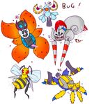  beedrill escavalier galvantula masquerain pokemon volcarona 