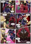 abdominal_bulge absurd_res anthro big_insertion big_penis bodily_fluids breath bulge canid canine dialogue dripping duo english_text eyewear female fennec_fox fox gaping genital_fluids genitals glasses hi-rez_studios hi_res huge_penis lagomorph leaking_precum leipori leporid magic male male/female mammal moji_(paladins) mouth_mask musk musk_clouds paladins_(game) penetration penis pip_(paladins) precum precum_drip questionable_consent rabbit sex skeletonkid5 speech_bubble text true_fox voodoo voodoo_doll voodoo_penetration voodoo_sex