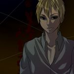  blonde_hair blood blue_eyes corpse_party kishinuma_yoshiki male_focus oneko-nnnn solo 