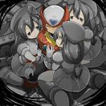  blush capcom ghost iris multiple_persona rockman rockman_x zero zero_(rockman) zinger_(excess_m) zzinzinz 