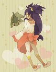  dark_skin female gym_leader iris_(pokemon) loli long_hair pokemon purple_hair 