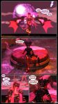 3d_(artwork) 9:16 absurd_res agape_(petruz) animal_humanoid anthro big_breasts black_body black_scales breasts clothed clothing collar comic comic_panel digital_media_(artwork) dragon dragon_humanoid duo english_text female female/female hi_res humanoid legwear magic magic_user mythological_creature mythological_scalie mythology nipple_piercing nipples nude petruz_(copyright) piercing pink_body profanity scales scalie source_filmmaker_(artwork) tail text thigh_highs verbalblade