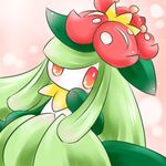  crown flower lilligant lowres nintendo plant pokemon red_eyes 