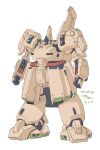  2016 aeug cable clenched_hands colored_lineart dated english_commentary english_text exposed_internal_machinery gundam highres mecha mecha_focus mobile_suit no_humans original redesign robot science_fiction signature sketch the_o_(mobile_suit) titans_(gundam) z006 zeta_gundam zeta_gundam_define 