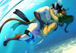 air_bubble anthro anthro_on_anthro anthro_penetrated anthro_penetrating anthro_penetrating_anthro balls biped celio_(peritian) dasyuromorph domestic_cat duo_focus erection felid feline felis female female_penetrated genitals group hi_res interspecies kissing male male/female male_penetrating male_penetrating_female mammal marsupial penetration penile penile_penetration penis penis_in_pussy peritian pussy recently_extinct_species sex siamese tahnee_airlie tail thylacine underwater underwater_sex vaginal vaginal_penetration water
