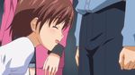  animated animated_gif blush brown_hair closed_eyes eyes_closed gif kuraka oni_chichi sana_kuraka you're_doing_it_wrong 