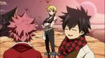  animated animated_gif black_hair blonde_hair creepy fairy_tail fang gif gray_fullbuster gray_sorouge gray_surge lowres lucy_ashley lucy_ashuray lucy_heartfilia natsu_dragion natsu_dragneel red_hair scary snapped subtitled 