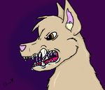  avoidable_anatomy_mistake canine dog drooling elena fangs mammal ms_paint open_mouth portrait saliva solo tan wolf 