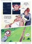 anthro athletic_wear basil_(mikrogoat) bottomwear clock clothing comic duo english_text fainted female hair hi_res lagomorph leporid male male/female mammal mikrogoat overweight overweight_male rabbit ruby_(mikrogoat) shirt short_hair shorts stopwatch suid suine sus_(pig) tank_top text tired tired_eyes topwear url watch