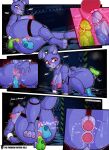 2025 3_toes 5_fingers absurd_res anal anal_masturbation anal_penetration animatronic anthro anus areola black_nose blue_dildo blush bodily_fluids bonnie_(fnaf) breasts buckteeth butt butt_grab cervical_contact cervix clitoris close-up comic crossgender cutaway digital_media_(artwork) dildo dildo_in_ass dildo_in_pussy dildo_insertion dildo_sitting double_penetration ejaculation faux_gaping faux_gaping_anus faux_gaping_pussy feet female female_anthro fingers five_nights_at_freddy&#039;s freddy_fuckbear&#039;s_cathouse_(kevwrite) genital_fluids genitals gradient_background green_dildo hand_on_butt heart_symbol hi_res holding_dildo holding_object holding_sex_toy inside internal internal_anal internal_vaginal kevwrite lagomorph legs_up leporid lying machine mammal masturbation mtf_crossgender nipples nude nude_anthro nude_female object_in_ass on_side orgasm penetration pink_eyes purple_body pussy pussy_ejaculation pussy_ejaculation_while_penetrated pussy_juice_on_dildo rabbit robot scottgames sex_toy sex_toy_in_ass sex_toy_in_pussy sex_toy_insertion simple_background solo sound_effects spread_anus spread_butt spread_pussy spreading teeth toes tongue tongue_out translucent_penetration urethra vaginal vaginal_fluids vaginal_masturbation vaginal_penetration
