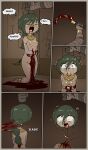 absurd_res ahoge anthro betrayal blood blood_from_mouth blood_in_mouth blood_on_thigh blood_on_weapon blush bodily_fluids bottomwear breasts canid canine canis clean_cut clothing constricted_pupils cruelty crying death decapitation despair dialogue dirty dirty_feet disembowelment domestic_dog dorotty_(e254e) duo dying e254e ear_piercing ear_ring english_text fatal fatal_wound feet female female_death glistening glistening_weapon gore guts gutted hair hair_grab heartbreak hi_res hieroglyphics holding_guts holding_object holding_self holding_stomach holding_weapon horror_(expression) imminent_death intestines jackal jewelry_only khopesh killing kneeling loincloth looking_at_another looking_at_viewer looking_at_wound male male_dominating_female mammal melee_weapon mistakes_were_made mummy murderer natural_breasts nipples nosebleed nude oh_crap organs pain peril piercing ponytail pupils realization ring_piercing ryona scared severed_body_part severed_head shaking shocked small_pupils sobbing suffering sword tears text toes touching_hair trembling undead violence weapon