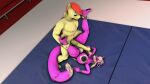 3d_(artwork) absurd_res animal_genitalia animal_penis anthro areola balls big_areola big_breasts big_penis black_areola black_lips black_penis blue_eyes breasts bright_mac_(mlp) canid canine canis digital_media_(artwork) dominant dominant_male duo ear_piercing ear_ring ear_tuft equid equine equine_genitalia equine_penis fighting_ring foreskin friendship_is_magic fur genitals green_eyes gynomorph hair hasbro hi_res horse huge_breasts humanoid_genitalia humanoid_penis intersex intersex/male leg_grab lips male male_dominating_gynomorph mammal my_little_pony nipples penis piercing pony ring_piercing submissive submissive_gynomorph submissive_intersex toni_scampers tuft white_balls white_body white_fur white_hair wolf wrestling wrestling_match yuni_hermit