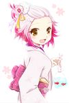  :d alternate_hairstyle bad_id bad_pixiv_id bag bagged_fish fish flower goldfish hair_flower hair_ornament hairpin happy japanese_clothes kimono multicolored_hair open_mouth pascal red_hair short_hair smile solo tales_of_(series) tales_of_graces two-tone_hair uehara_yukine very_short_hair white_hair yellow_eyes 