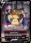  1girl :o acerola_(pokemon) artist_name card_(medium) chair character_name company_name copyright_name copyright_notice dress english_text food gengar gold_armlet indoors lamp light_switch medium_hair mimikyu official_art open_door open_mouth picture_frame pokemon pokemon_(creature) pokemon_card pokemon_tcg popcorn purple_eyes purple_hair saino_misaki short_sleeves stuffed_toy television third-party_source trading_card watching_television 
