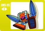  agg chibi dariwo drill gundam gundam_msv mecha no_humans 