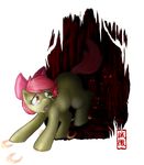 apple_bloom_(mlp) applebloom_(mlp) cub equine female feral friendship_is_magic group hasbro horror horse mammal my_little_pony pony slightly-stratus story_of_the_blanks tears young 