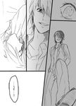  1girl comic greyscale kakine_teitoku monochrome short_hair to_aru_majutsu_no_index translated uiharu_kazari yu_(kito) 