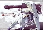  green_eyes mechagirl poco thighhighs weapon white_hair 