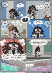 absurd_res anthro asylum comic diaper diaper_under_clothing esmeralda_kingsley female hi_res hospital mammal medical muzzle_(object) muzzled procyonid raccoon the_padded_room