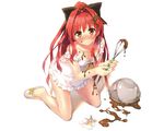  blush chocolate corticarte_apa_lagranges kantoku naked_apron red_hair shinkyoku_soukai_polyphonica white 