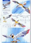  bird falcon ninja_sentai_kakuranger ninjazords power_rangers super_sentai tsubasamaru white_falcon_ninjazord zord 