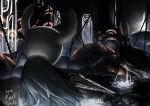 2025 2_horns absurd_res ambiguous_gender biped chain cloak clothing detailed_background duo hi_res holding_melee_weapon holding_object holding_weapon hollow_knight hollow_knight_(character) horn looking_at_another melee_weapon nail_(weapon) painting_(artwork) pure_vessel_(hollow_knight) rustyb0y shoulder_pads sibling_(lore) standing team_cherry the_knight_(hollow_knight) vessel_(species) weapon