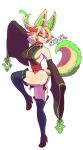 absurd_res ahoge animal_humanoid asian_clothing bamboo bell bell_collar big_breasts blonde_hair breasts canid canid_humanoid canine canine_humanoid chinese_clothing chinese_dress clothing collar curled_tail curvy_figure dog_humanoid dress east_asian_clothing eyes_closed facial_markings female footwear fur green_eyes hair head_markings hi_res humanoid lace leaf legwear mammal mammal_humanoid markings ninja pointy_ears ponytail red_markings ribbons sandals shoes sin&#039;twais solo tail thigh_highs warrior wide_hips wide_sleeves yellow_body yellow_fur