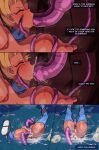 absurd_res anal anal_penetration angry areola bent_legs better_version_at_paywall big_breasts big_clitoris blonde_eyebrows blonde_hair blue_clothing blue_skinsuit bodily_fluids breast_grab breast_squeeze breasts clitoris clitoris_expansion clothing comic cuchuflin cum cum_in_ass cum_in_mouth cum_in_pussy cum_inside cum_pool cum_splatter drinking drinking_cum egg english_text erect_nipples exclamation_point eyebrows eyelashes eyeshadow fellatio female forced forest forest_background genital_fluids genitals glistening glistening_body glistening_skin grass hair hand_on_breast hi_res hole_(pit) human human_only inner_monologue kicking_legs makeup mammal nature nature_background nintendo nipples not_furry oral oral_penetration penetration penile petals plant pokemon pokemon_egg pussy question_mark raised_leg rape romi_(cuchuflin) sex shadow skinsuit solo spread_legs spreading squeezing struggling stuck_in_ground tanned_skin tentacle_around_body tentacle_bulge tentacle_in_ass tentacle_in_mouth tentacle_in_pussy tentacle_penetration tentacle_rape tentacle_sex tentacle_slime tentacles text thinking tight_clothing tongue tongue_out tongue_out_fellatio torn_skinsuit trapped tree tremble_spikes underground upside_down vaginal vaginal_penetration