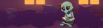 anthro book corpse eublepharid gecko glowing glowing_eyes hi_res leg_cross leopard_gecko lizard looking_at_viewer male necromancy pile_of_books reading red_eyes reptile scalie sitting sitting_on_ground solo tailless turkojar undead valag_viladal warm_lighting zombie