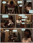 3d_(artwork) american_bulldog anthro basement bdsm bondage bound bulldog canid canine canis capture chuckwalla comic daz_studio_(artwork) dialogue digital_media_(artwork) domestic_dog duct_tape duo_focus gp_holden group hi_res iguanid inside lizard male mammal mastiff molosser perturbedmania reptile restraining rug scalie sitting solo_focus standing tape tape_bondage thugs unfinished_basement