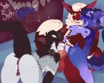 andromorph andromorph/andromorph andromorph/male andromorph_penetrated anthro anthro_on_anthro anthro_penetrated anthro_penetrating anthro_penetrating_anthro anus balls bedroom_eyes bent_over big_clitoris blep blue_background blush breasts brown_body brown_fur brown_hair clitoral_sucking clitoris dragon eyes_closed felid feline fur furred_dragon furred_scalie genitals green_eyes grey_body grey_fur group group_sex hair horn internal internal_oral intersex intersex/intersex intersex/male intersex_penetrated looking_pleasured male male_penetrating male_penetrating_andromorph male_penetrating_anthro male_penetrating_intersex mammal mythological_creature mythological_scalie mythology narrowed_eyes nipples nonbinary_(lore) nude_andromorph nude_anthro nude_male open_mouth penetration penile penile_penetration penis penis_in_vagina purple_body purple_fur rear_view scalie seductive sex simple_background sinisterheaven sitting_on_another tail_anus thick_thighs threesome tongue tongue_out trio vaginal vaginal_penetration vulva