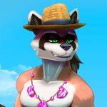 1:1 anthro icon male mammal oldoldman percival procyonid raccoon solo