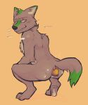 absurd_res anal anal_penetration anal_vore archie_foster beverage canid canine canis coyote food food_fetish food_in_ass food_insertion food_play fruit fur green_body green_fur grey_body grey_fur hi_res improvised_sex_toy lemon lemonade male mammal object_in_ass penetration plant solo vore white_body white_fur yellow_eyes