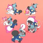 1:1 ambiguous/ambiguous ambiguous_gender argon_vile bar_emanata blush blushing_profusely bodily_fluids crying_laughing dewott emanata feet foot_fetish foot_in_mouth foot_lick foot_play foot_rub generation_4_pokemon generation_5_pokemon heart_symbol hi_res laugh licking licking_paws nintendo otter_tail pachirisu pawpad_squish pawpads pink_stripe pokemon pokemon_(species) saliva tail tears tickling tickling_feet tongue yellow_cheeks