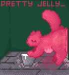 animated bodily_fluids cum cum_inside digital_media_(artwork) ejaculation food genital_fluids glory_hole jelly_(food) pixel_(artwork) pixel_animation prettyjelly slime