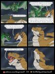 allie_(rimentus) anthro belly big_belly black_horn bloated blue_eyes brown_body canid canine canis clessie_dreadwinter clothed clothing coalt comic dialogue dragon english_text european_mythology exclamation_point eye_contact eyewear female female_pred feral feral_pred flying fully_inside furaffinity furaffinity_logo furgonomic_eyewear furgonomics goggles green_body green_scales group hi_res horn inside_mouth insult larger_feral looking_at_another looking_up male male/female male_prey mammal membrane_(anatomy) membranous_wings multi_horn mythological_creature mythological_scalie mythology neck_bulge night oral_vore outside patreon patreon_logo raised_head red_body rimentus satchel scales scalie scarf scylla_(rimentus) size_difference smaller_anthro snow snowing soft_vore speech_bubble swallowing tail text url ventral_scales vore western_dragon wide_eyed wings wolf