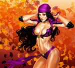  1girl breasts cleavage green_eyes kachakacha large_breasts li_mei mortal_kombat revealing_clothes 