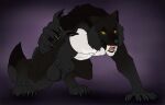  animal_genitalia anthro balls black_body black_claws black_fur black_nose black_pawpads canid canine claws fangs finger_claws fingerpads fully_sheathed fur genitals glistening glistening_eyes grey_balls grey_body grey_fur grey_sheath hi_res killthe_demon male male_anthro mammal muscular muscular_anthro muscular_male mythological_canine mythological_creature mythology open_mouth pawpads pupils sheath slit_pupils solo teeth werecanid werecanine werecreature werewolf white_body white_fur yellow_eyes 