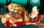  anal anal_penetration angel_(velvetvlade) animal_genitalia animal_penis anthro anthro_on_feral anthro_penetrating anthro_penetrating_feral arcanine bestiality bite blood blue_eyes bodily_fluids canine_genitalia canine_penis collar_on_tail ear_piercing ear_ring erection eyes_closed felid feral feral_penetrated fur generation_1_pokemon genitals green_eyes group group_sex heterochromia hi_res killthe_demon lying male male/male male_penetrated male_penetrating male_penetrating_male mammal markings nintendo nude on_back open_mouth oral orange_body orange_fur outside penetration penile penile_penetration penis penis_in_ass piercing plant pokemon pokemon_(species) red_body red_fur red_penis rimming ring_piercing sex shrub striped_arms striped_legs striped_markings striped_tail stripes tail tail_markings threesome tombstone tongue tongue_out tree white_body white_fur yellow_body yellow_fur 