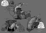  2025 absurd_res ailurid anthro balls belly big_balls big_breasts big_butt big_penis biped black_eyes black_text bodily_fluids breast_play breasts butt canid canine clothing coffi_(cofficremer) cofficremer cum dialogue duo ear_piercing ear_ring ellipsis english_text exclamation_point eyes_closed female fingers fox fur genital_fluids genitals glans hair half-closed_eyes hat headgear headwear hi_res huge_balls huge_penis humanoid_genitalia humanoid_penis hyper hyper_balls hyper_genitalia hyper_penis kneeling licking looking_pleasured male male/female mammal narrowed_eyes nude open_mouth open_smile oral penile penis penis_lick piercing pubes question_mark red_panda ring_piercing sex sitting smile sound_effects speech_bubble tail talking_to_another text titfuck tongue tongue_out tuft vein veiny_penis white_sclera white_speech_bubble white_text wristband 