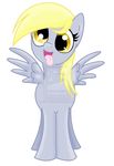  annoying_watermark derpy_hooves_(mlp) equine female feral friendship_is_magic hasbro mammal my_little_pony mytoothless pegasus solo tongue watermark wings yellow_eyes 