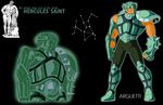  armor cloth constellation greek heracles hercules hercules_arguetti knights_of_the_zodiac male male_focus man manly muscle mythology saint_seiya statue tall ugly white_hair 