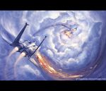  ace_combat_zero aerial_battle afterburner aircraft airplane battle cloud commentary damaged dogfight explosion f-15_eagle fighter_jet fire jet larry_foulke letterboxed military military_vehicle no_humans pvtskwerl single_wing wings 