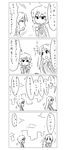  4koma comic contemporary greyscale hong_meiling jeno monochrome multiple_girls remilia_scarlet touhou translated 