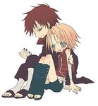  haruno_sakura hayashi_rin lowres naruto naruto_shippuuden sasori sitting 