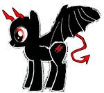  930studios bloodbolt(mlp demon equine fanfic) friendship_is_magic hasbro horse male minion my_little_pony pegasus unicorn villain wings 