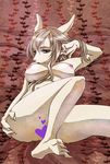  animal_ears bed_sheet blue_eyes breasts breasts_apart burmecian censored final_fantasy final_fantasy_ix fingernails freija_crescent furry kemuri-kiyoshi large_breasts nipples nude on_bed rat_ears sharp_fingernails sharp_toenails silver_hair snout soles solo toenails white_skin 