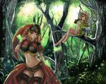  blonde_hair fairy mercedes odin_sphere thighhighs tree velvet wings 